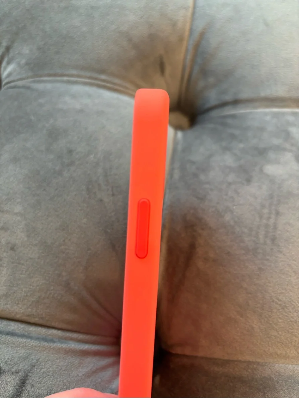 Apple Silicone iPhone Case with MagSafe - Pink Citrus iPhone 12 mini